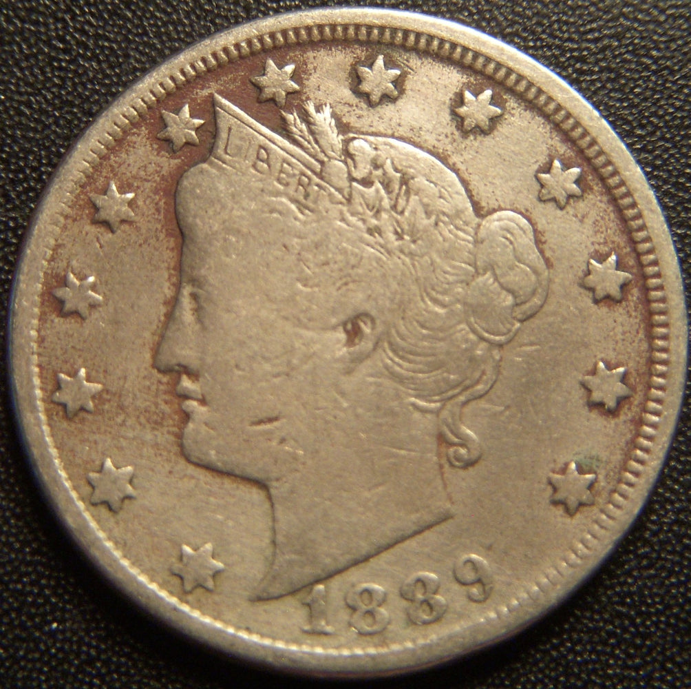 1889 Liberty Nickel - Fine