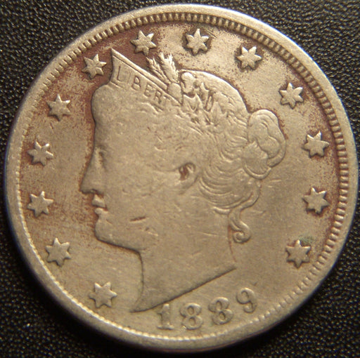 1889 Liberty Nickel - Fine