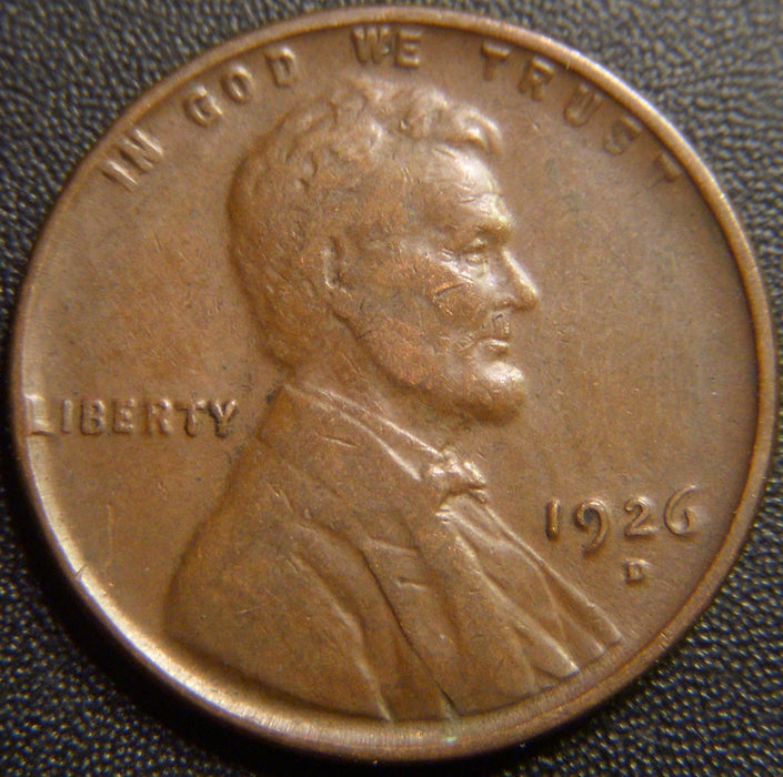 1926-D Lincoln Cent - Extra Fine