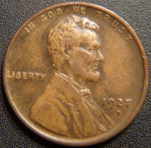 1927-D Lincoln Cent - Extra Fine