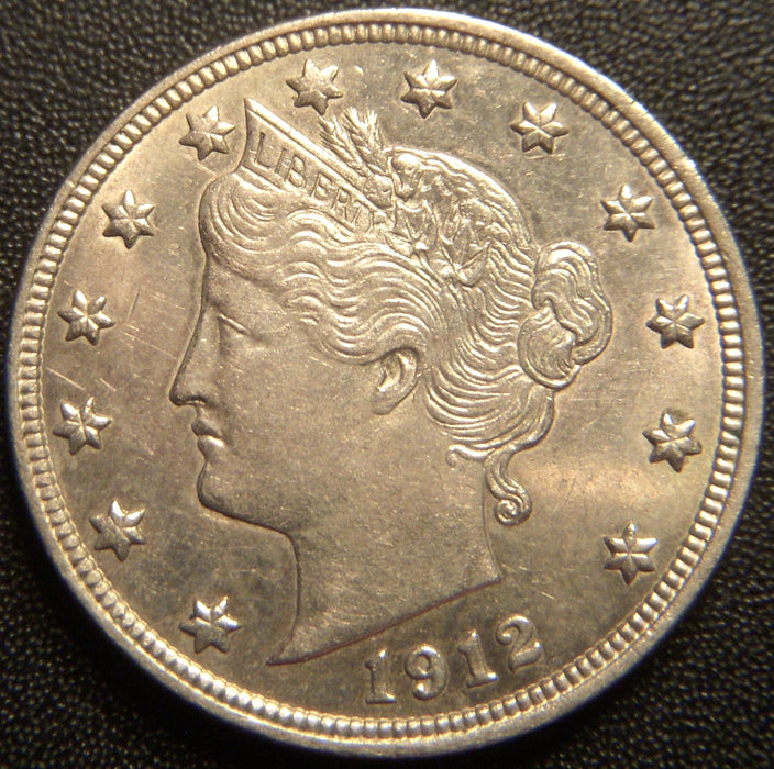 1912 Liberty Nickel - AU