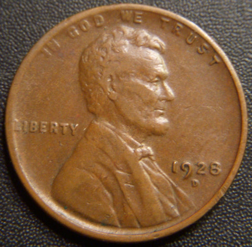 1928-D Lincoln Cent - Very Fine