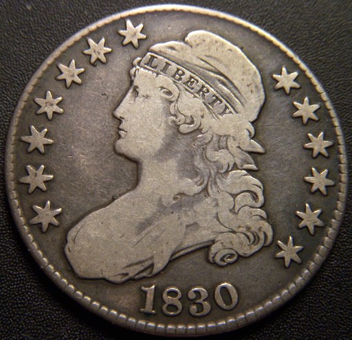 1830 Bust Half Dollar - Very Good