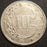 1851 Silver Three Cent - Fine