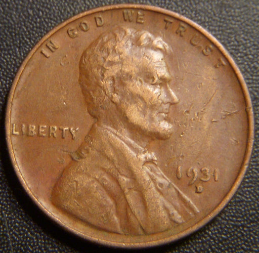 1931-D Lincoln Cent - Extra Fine