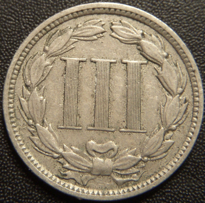 1881 Three Cent - Fine