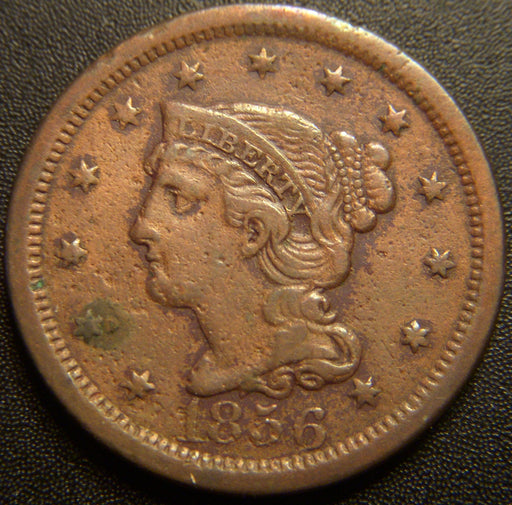 1856 Large Cent - Very Fine Details