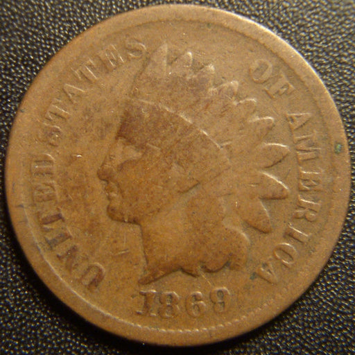 1869 Indian Head Cent - Good