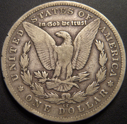 1893-CC Morgan Dollar - Very Good