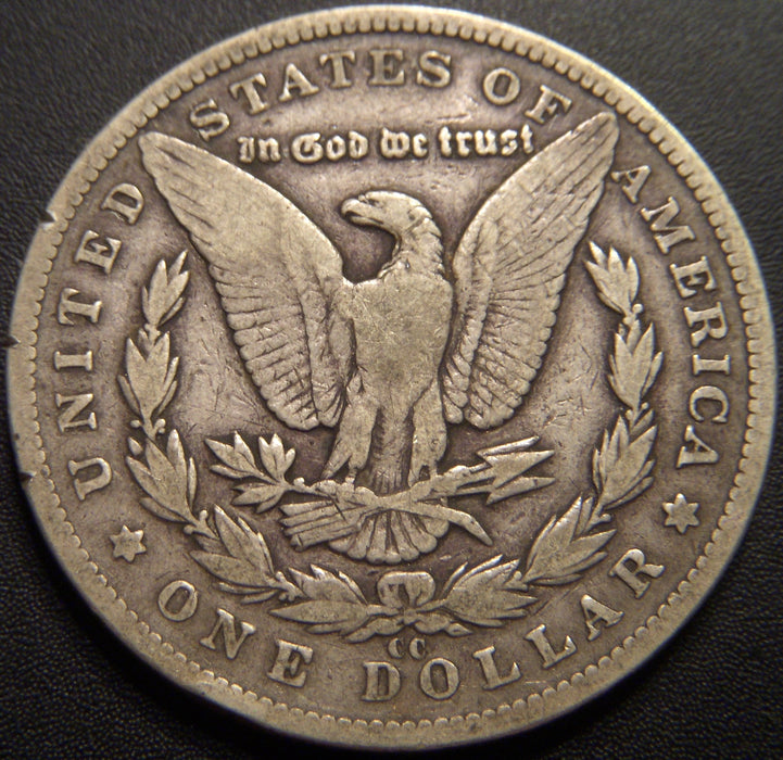 1893-CC Morgan Dollar - Very Good