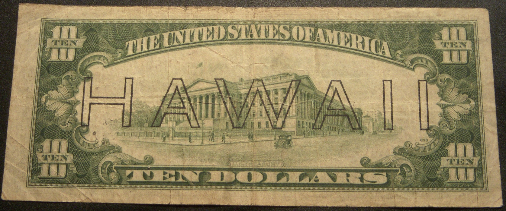 1934A Hawaii $10 Federal Reserve Note - FR# 2303
