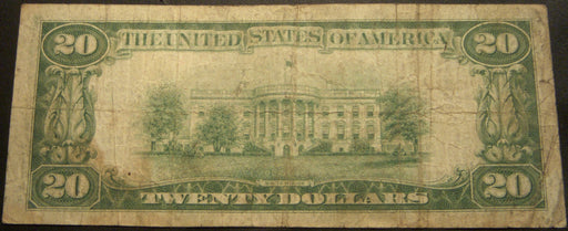 1929 $20 National Bank Note - Seymour, IN Bank# 4652