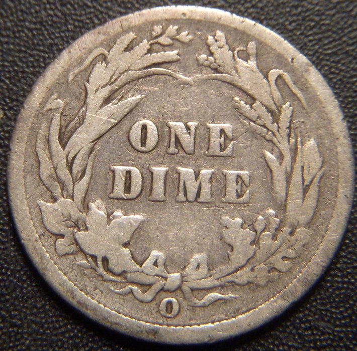 1896-O Barber Dime - Good