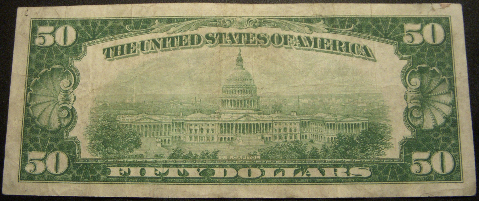 1929 $50 National Bank Note - Michigan City, IN Bank# 2747