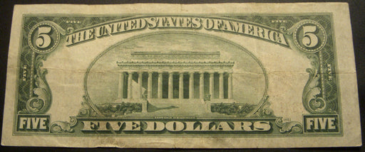 1928D $5 United States Note - FR# 1529