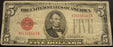 1928E $5 United States Note - FR# 1530