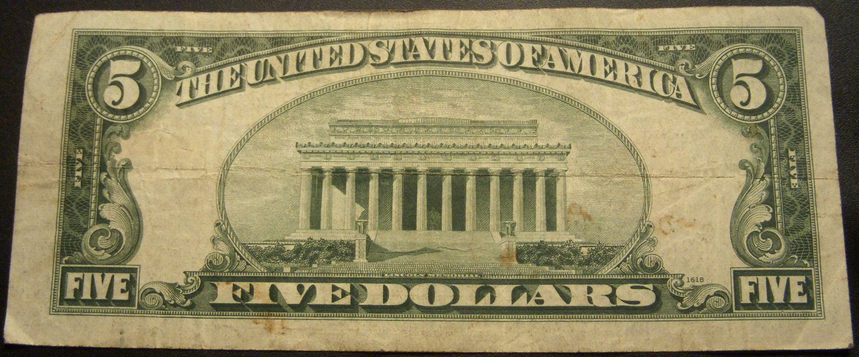 1928E $5 United States Note - FR# 1530