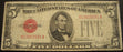 1928E $5 United States Note - FR# 1530