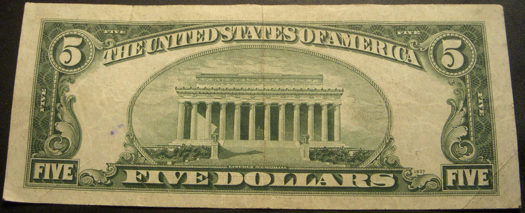 1928F $5 United States Note - FR# 1531