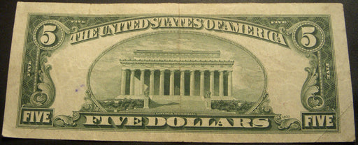 1928F $5 United States Note - FR# 1531
