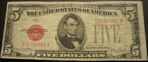 1928F $5 United States Note - FR# 1531