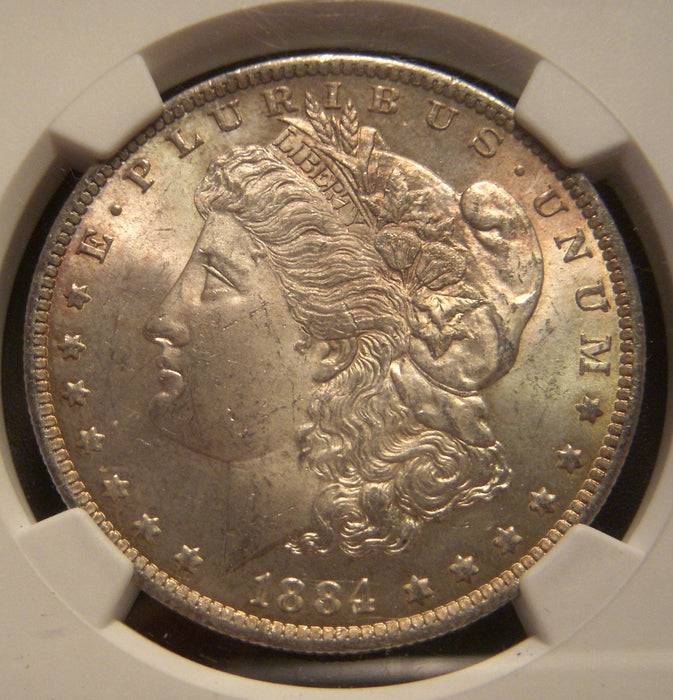 1884-O Morgan Dollar - NGC MS63