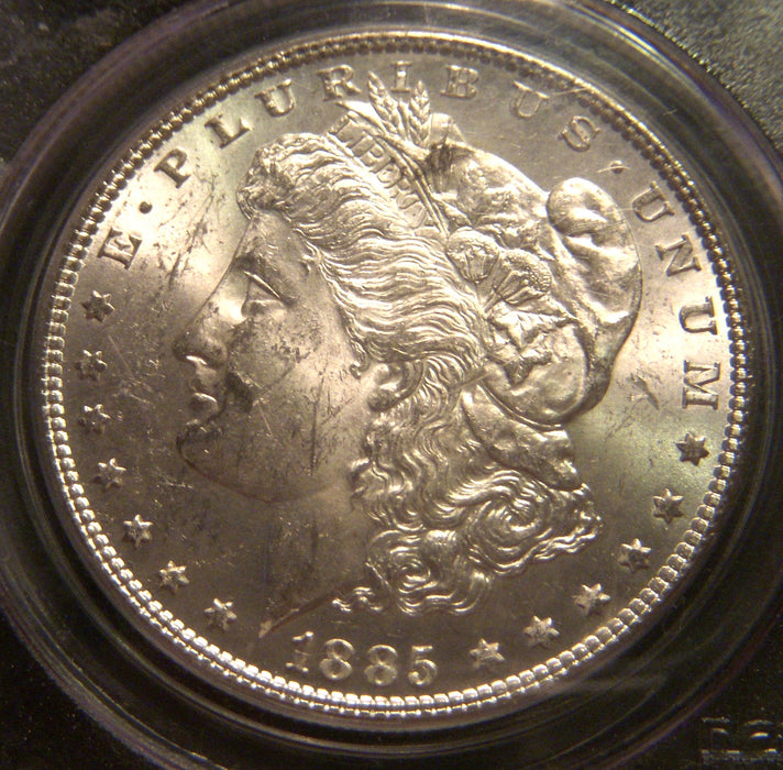 1885 Morgan Dollar - PCGS MS62