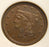 1857 Half Cent - NGC AU 58 BN