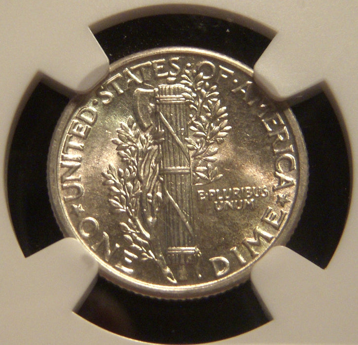 1927 Mercury Dime - NGC MS61 FB