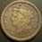 1853 Half Cent - Very Good
