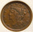 1853 Half Cent - ANACS AU58