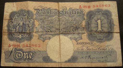 1948-49 1 Pound Note - Great Britain