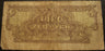 1944 5 Zlotych Note - Poland