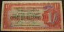 1948 1 Shilling Note - British Armed Forces