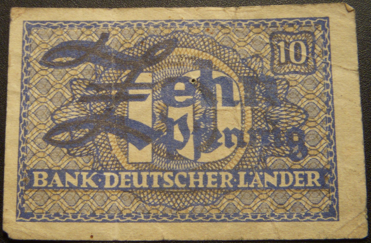 1948 10 Pfennig Note - Germany