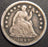 1849-O Seated Half Dime - Fine