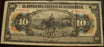 1913 10 Pesos Note - Mexico Revolution Chihuahua