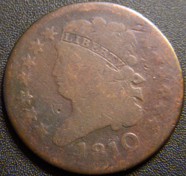 1810 Half Cent - Good