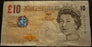 2000 10 Pounds Note - Great Britain