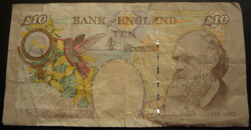 2000 10 Pounds Note - Great Britain