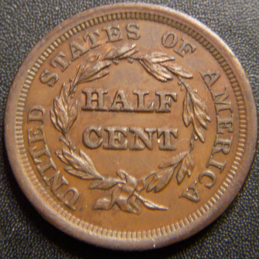 1856 Half Cent - Very Fine