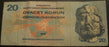 1970 20 Korun Note - Czechoslovakia