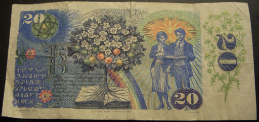1988 20 Korun Note - Czechoslovakia