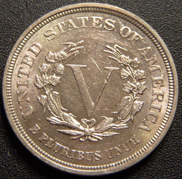 1883 Liberty Nickel - No Cents AU/Unc.