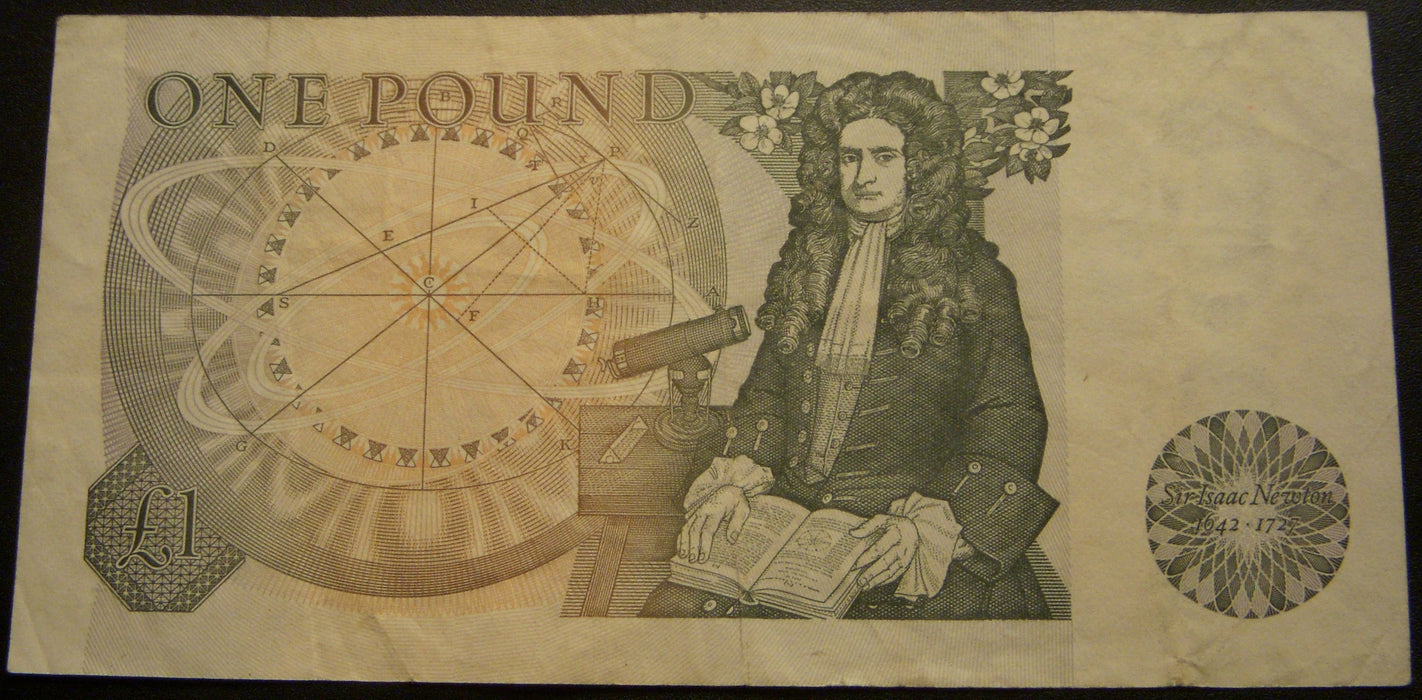 1978-81 One Pound Note - Great Britain