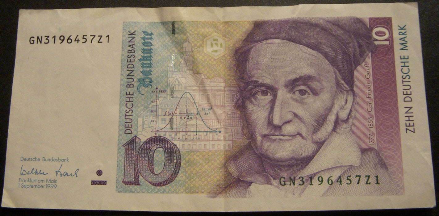 1999 10 Mark - Germany