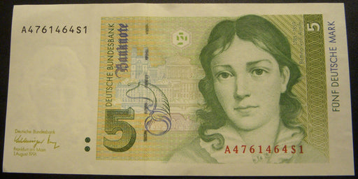 1991 5 Mark - Germany