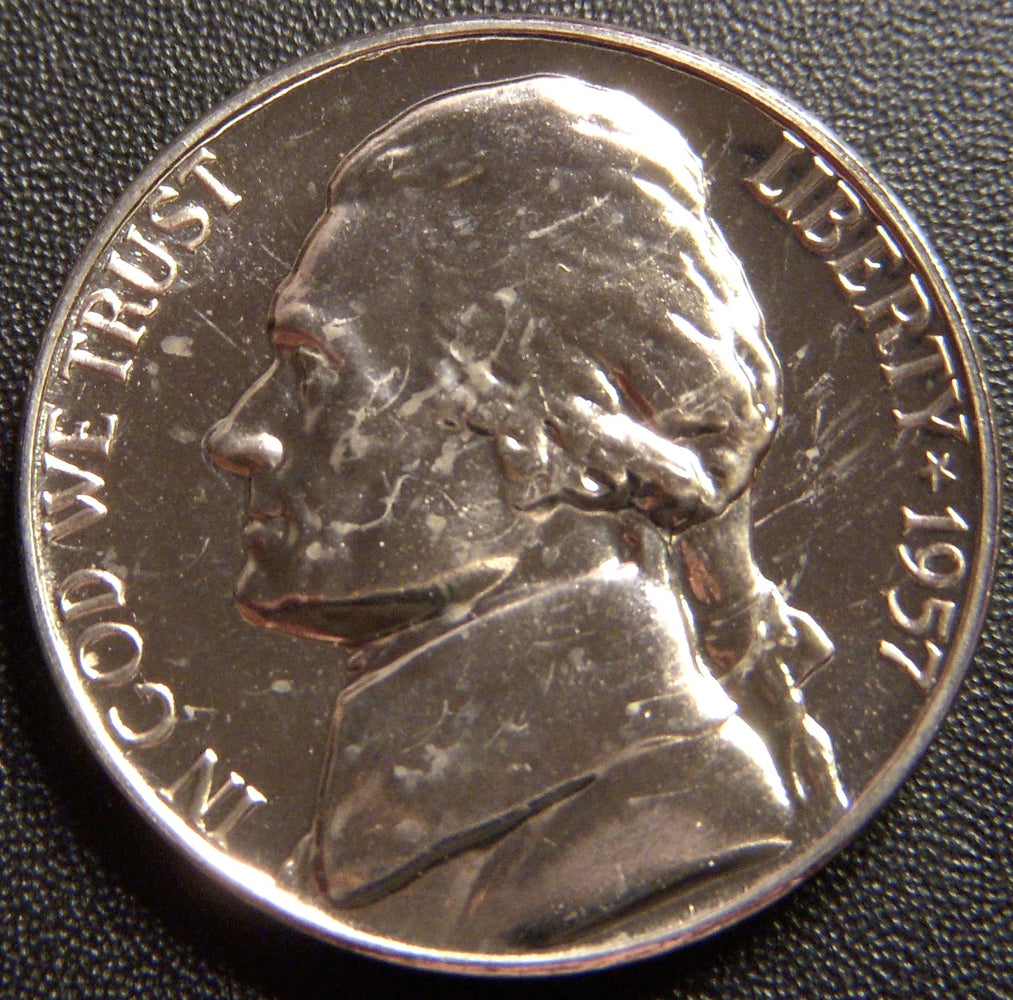 1957 Jefferson Nickel - Proof