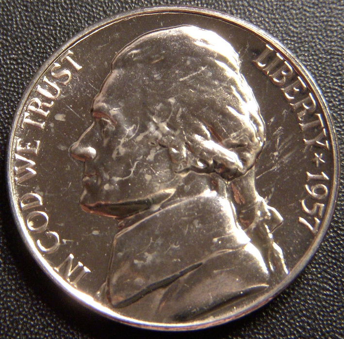 1957 Jefferson Nickel - Proof