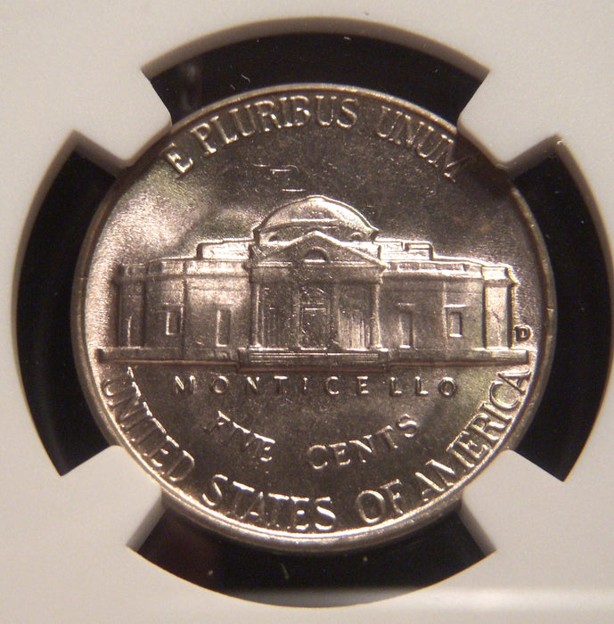 1949-D Jefferson Nickel - NGC MS 66